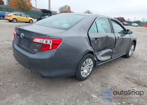 2013 Toyota Camry Hybrid Le from USA, damaged, VIN 4T1BD1FK1DU083878